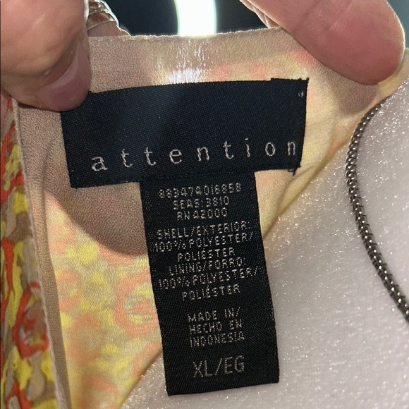 Attention Orange Flutter Sleeve Relaxed Blouse - Picture 8 of 8